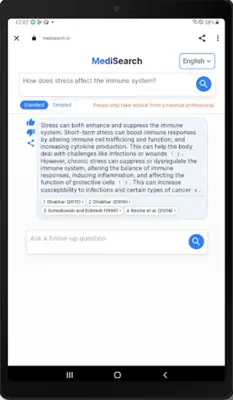 MediSearch android App screenshot 2